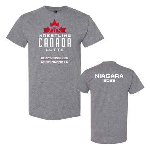 Gildan Unisex Niagara 2025 Championships Printed T-Shirt Thumbnail