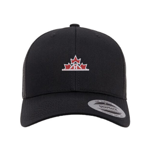 YP Classics Adult Colourful Icon Embroidered Mesh-Back Trucker Cap Thumbnail